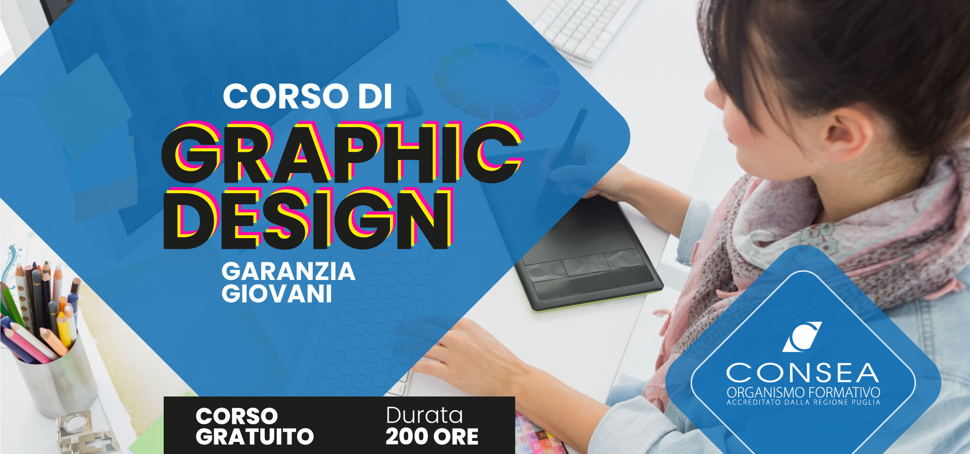 Corso gratuito di Graphic Design – Garanzia Giovani