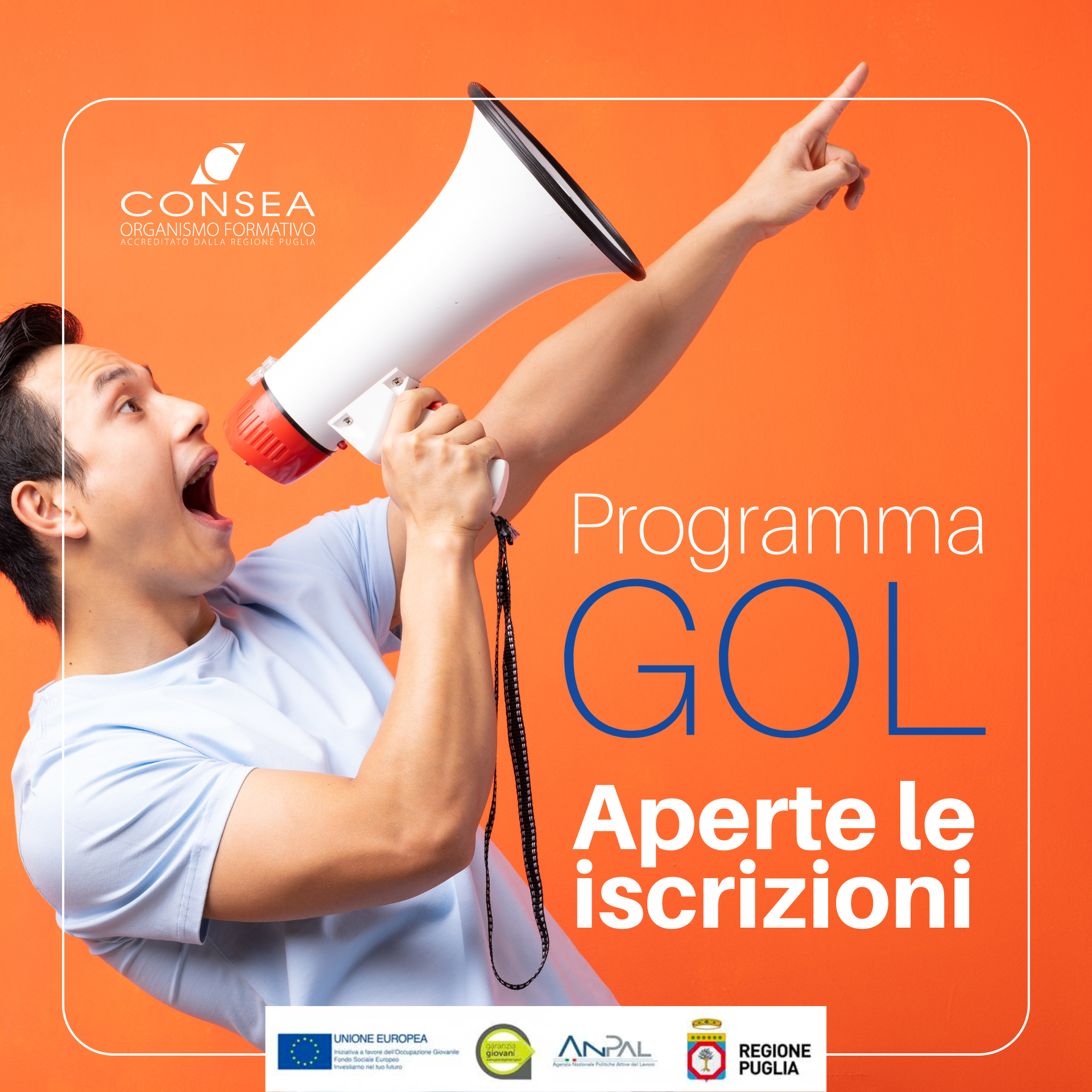 Programma GOL: Formazione professionale per l’Occupabilità dei Lavoratori. Ecco i nuovi corsi promossi da Consea